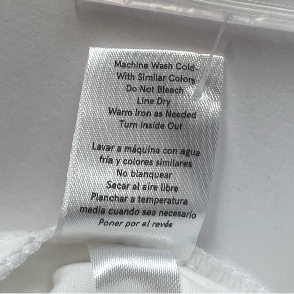 Venus White 4 Pocket Short Shorts Sz 4 - Picture 4 of 8